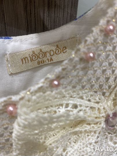 Платье для девочки 80