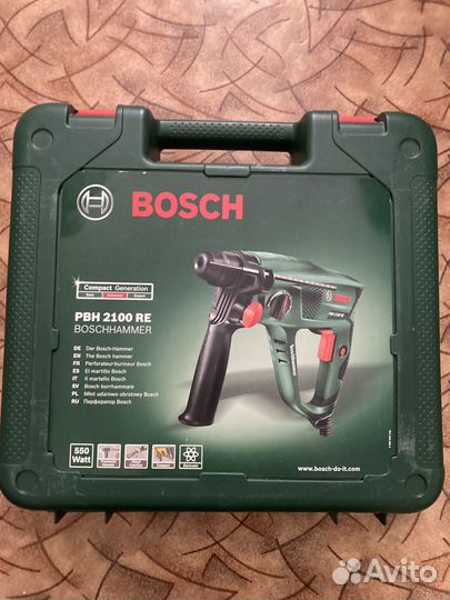 Перфоратор bosch pbh 2100 re