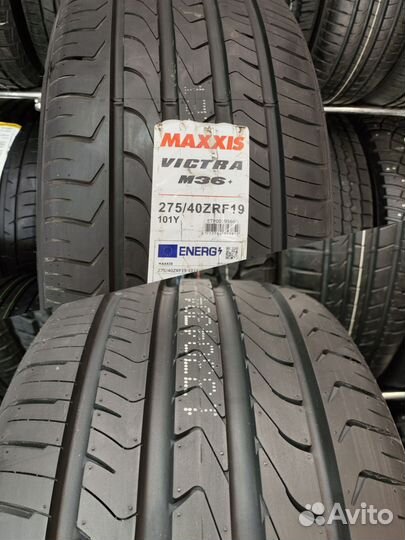 Maxxis M-36+ Victra 245/45 R19 и 275/40 R19 19Y