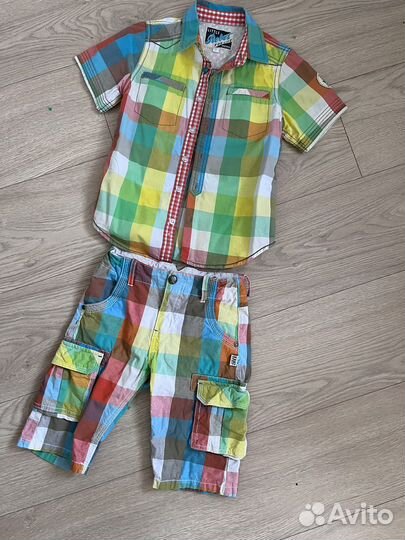 Шорты и рубашка на мальчика