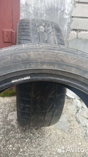 Bridgestone Potenza RE92A 225/45 R18