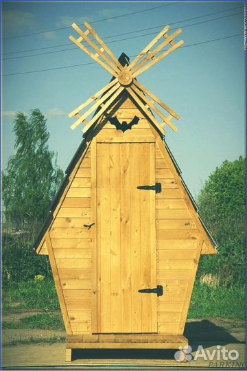 Дачный туалет домик уак 998