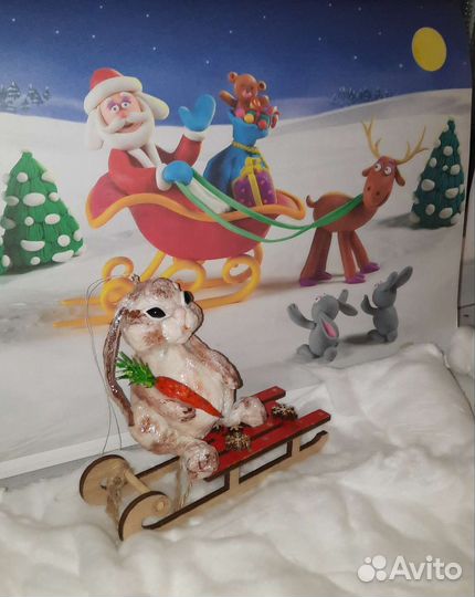 Ватные игрушки