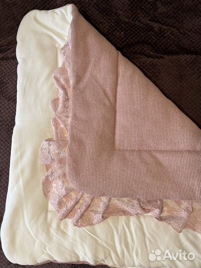 Конверт одеяло на выписку осень зима