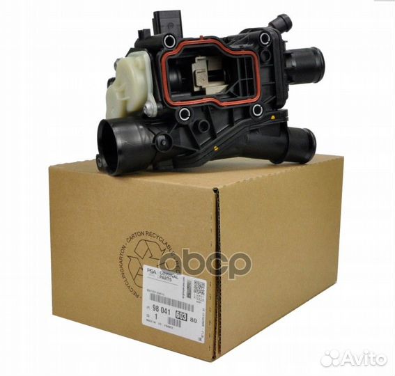 Корпус термостата на Пежо 508,traveller, Boxer