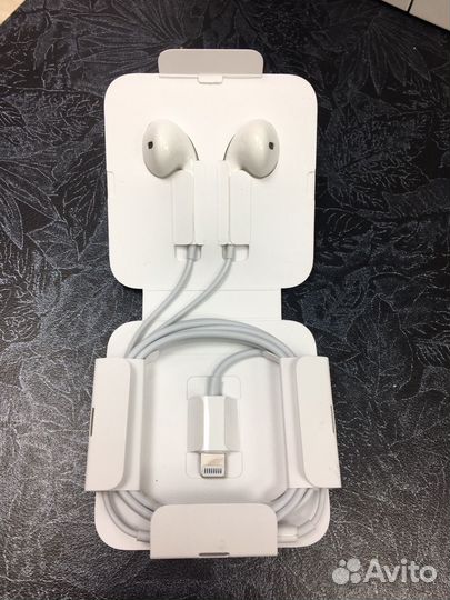 Наушники apple earpods lightning оригинал