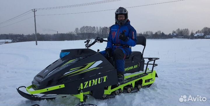 Мотобуксировщик бурлак азимут 20 лс б/у