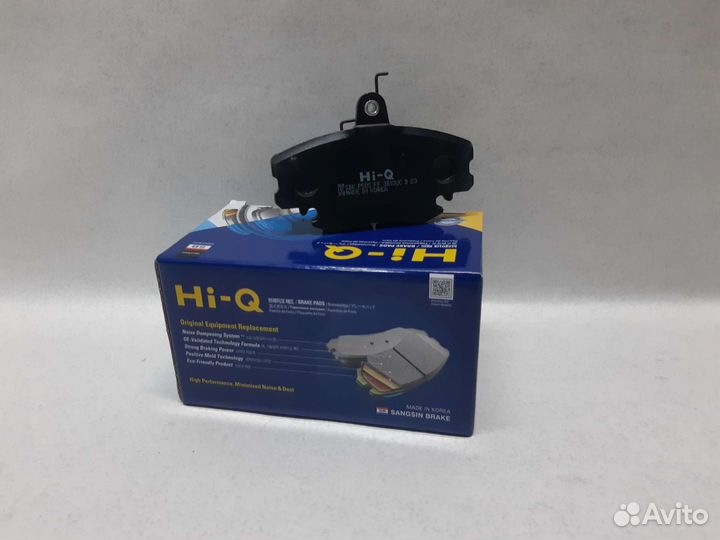 Тормозные колодки передние на largus