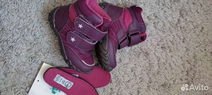 Ботинки демисезонные для девочки 24 25