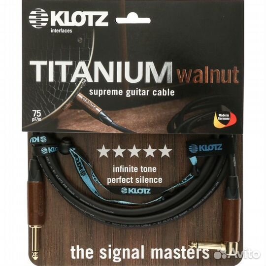 Кабель инструментальный Klotz TIW0600PR