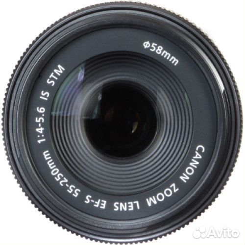 Объектив Canon EF-S 55-250mm f/4-5.6 IS STM