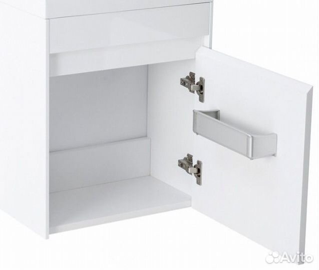 Тумба с раковиной BelBagno Pietra Mini 46R Bianco Lucido