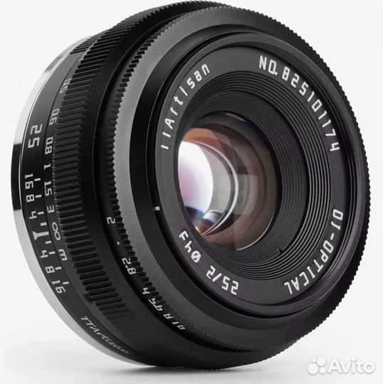 TTartisan 25 мм F 2 для Fujifilm X mount новый