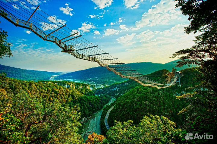 Путевка в Сочи и Абхазию 7 д все вкл. прож