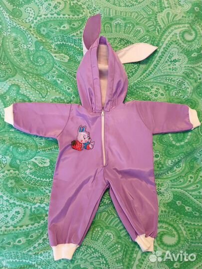 Костюм зайчика новогодний для фотосессии новорожд