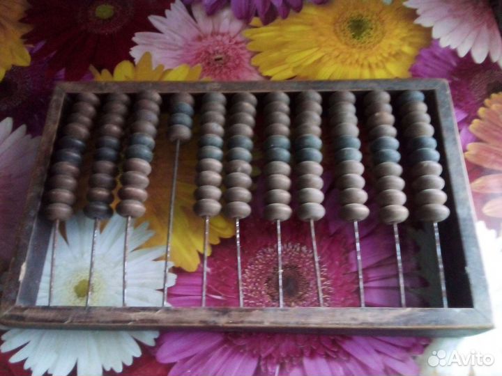 Счеты деревянные СССР