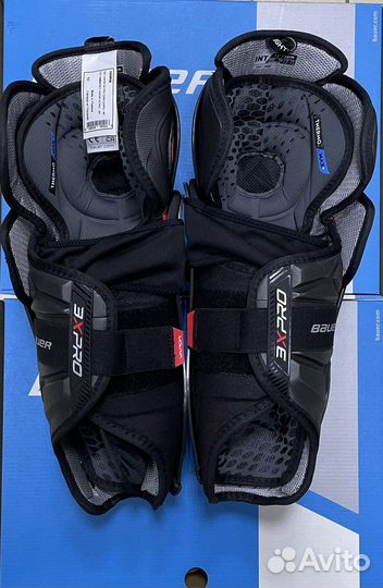 Хоккейные щитки Bauer Vapor 3X Pro Jr, INT
