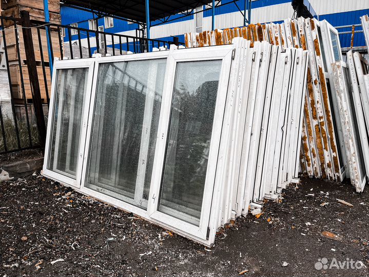 Бу пластиковые окна и двери