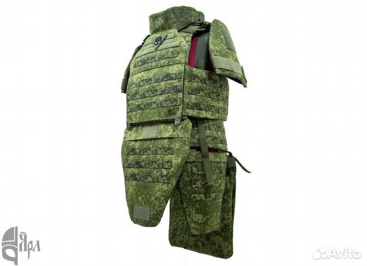 Бронежилет плитник ярл мох цифра мультикам