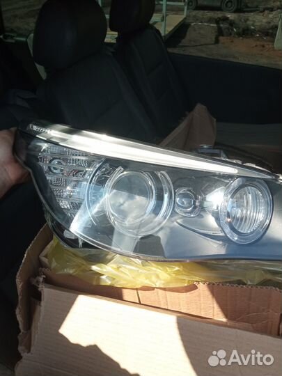Фары на bmw 5 e60 e61 рестайлинг