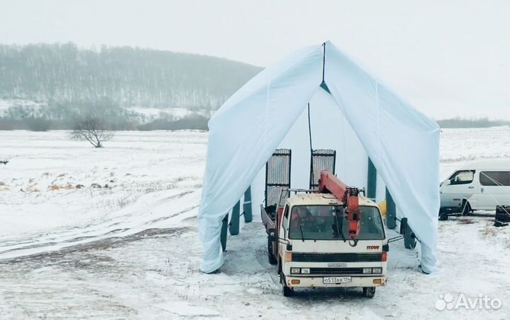 Быстровозводимый ангар 9х6х7