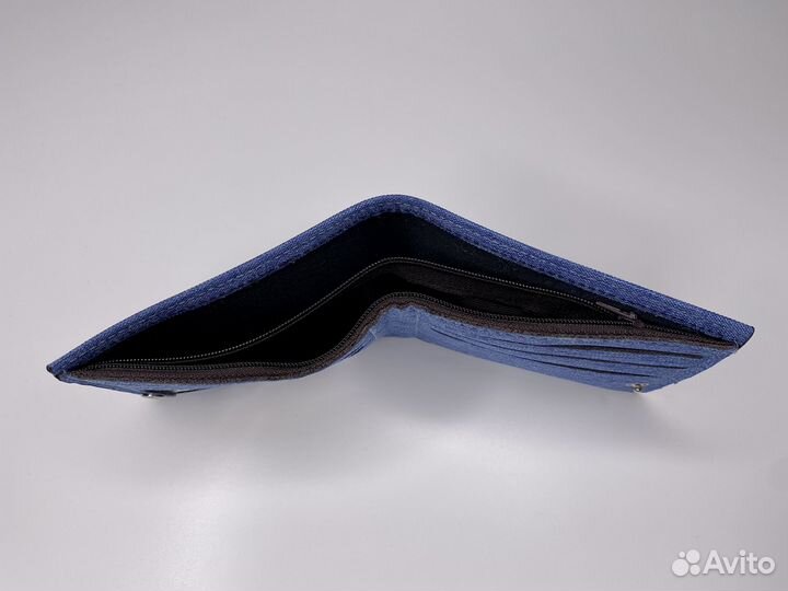 Кошелек Джинсовый Синий