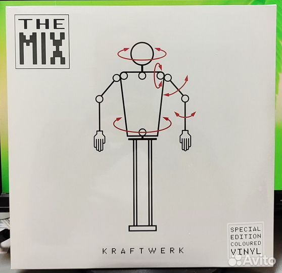 Kraftwerk - The Mix (2009 Remastered) 2LP цветной