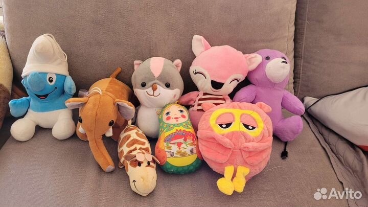 Игрушки мягкие