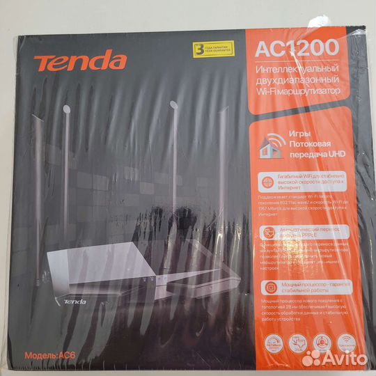 Wifi роутер Tenda AC6