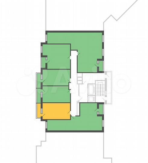 Квартира-студия, 29 м², 2/16 эт.
