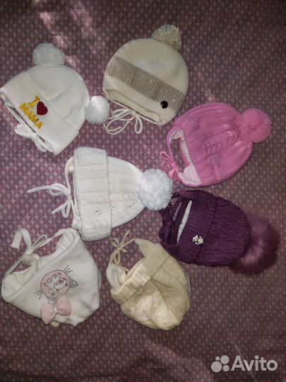 Шапка детская для девочки