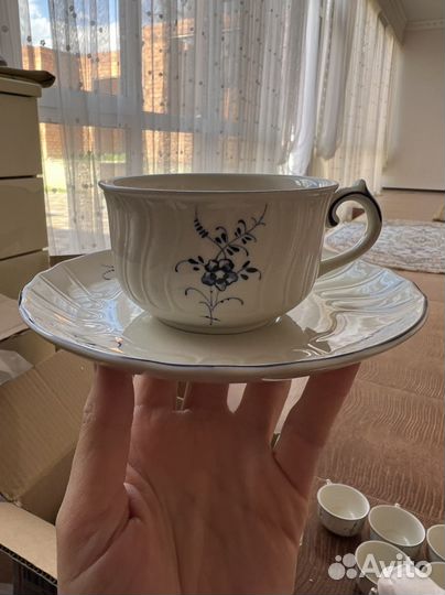 Люксембург чайные пары 12 villeroy boch luxemburg