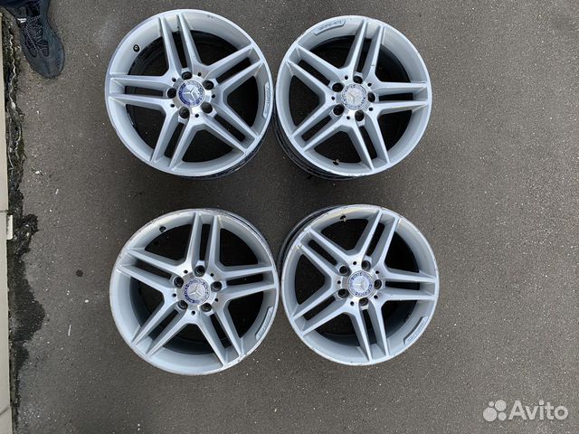 Комплект оригинальных дисков Amg R17 w204