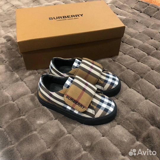 Детские кеды Burberry