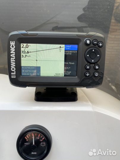 Эхолот Lowrance hook2-4x GPS Bullet