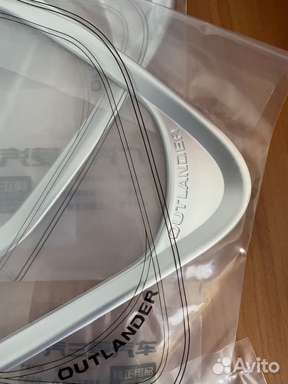 Декоративные накладки салона mitsubishi outlander