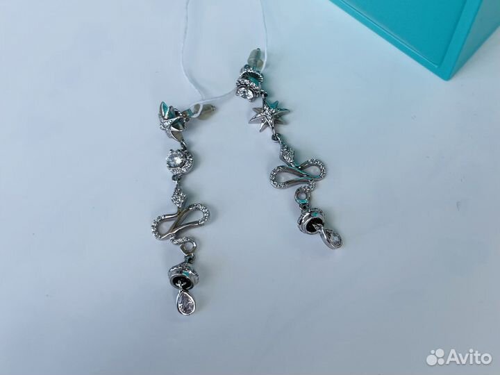 Серебряные серьги