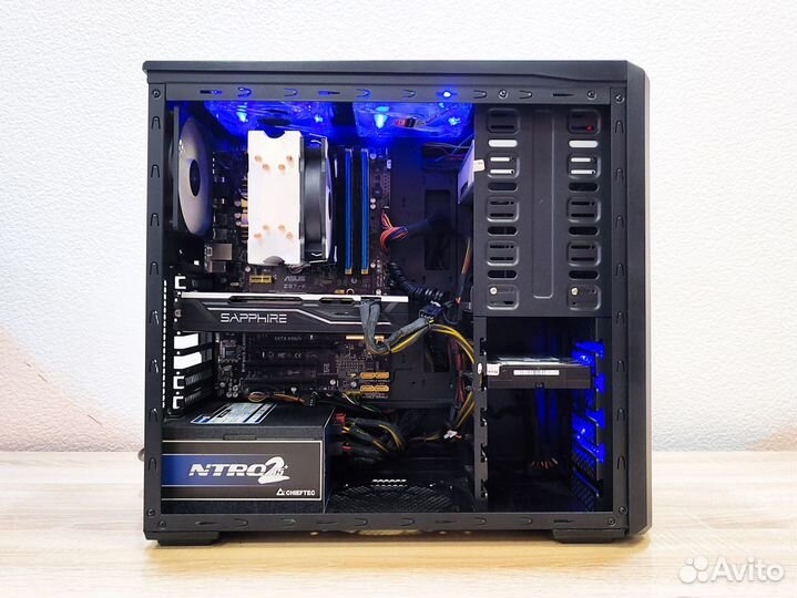 Игровой пк i7 4770 RX 570