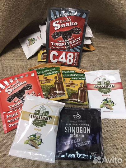 Дрожжи спиртовые и пивные