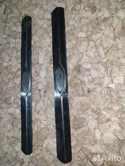 Накладки порогов Ford Mondeo 4 Форд Мондео