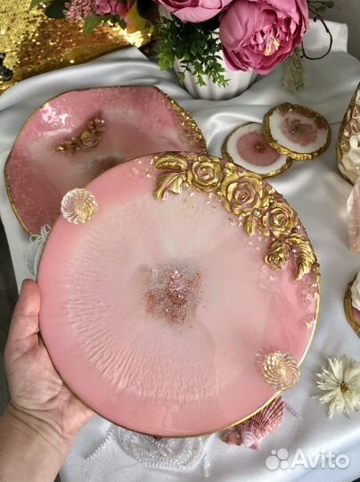 Посуда из эпоксидной смолы