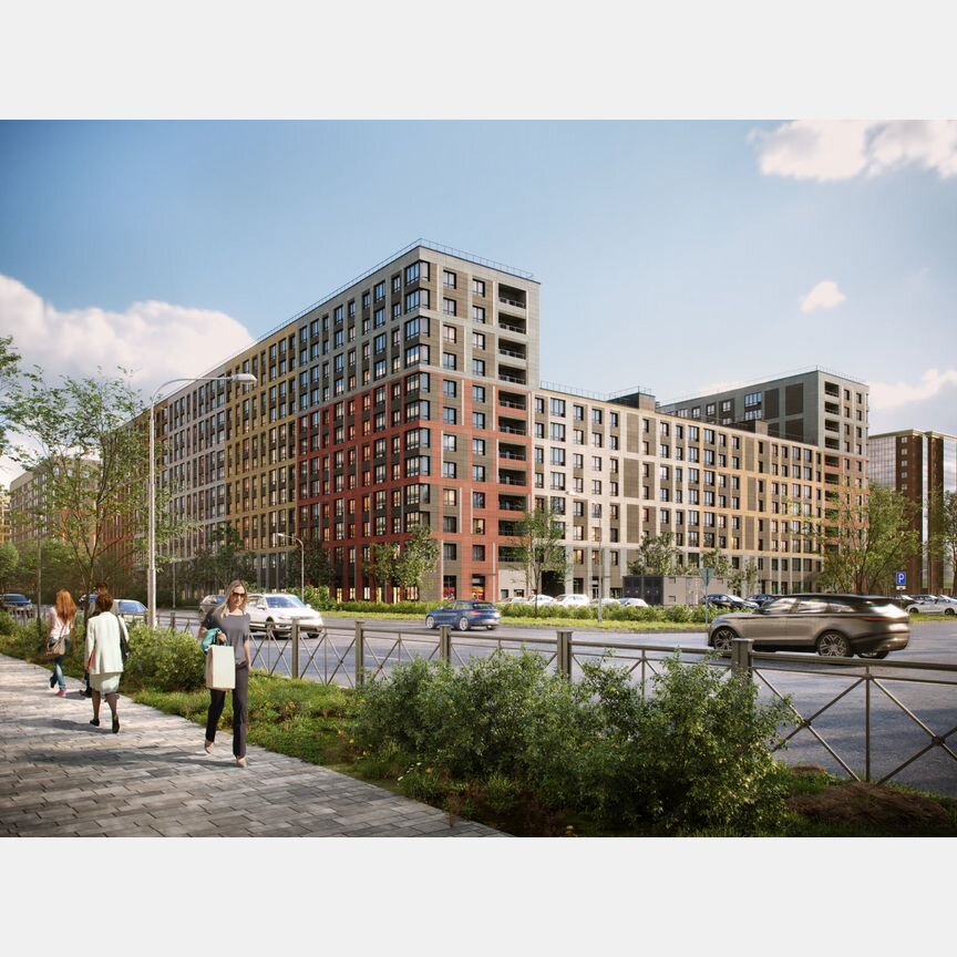 2-к. квартира, 78,2 м², 9/12 эт.