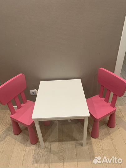 Стол стульчики икея