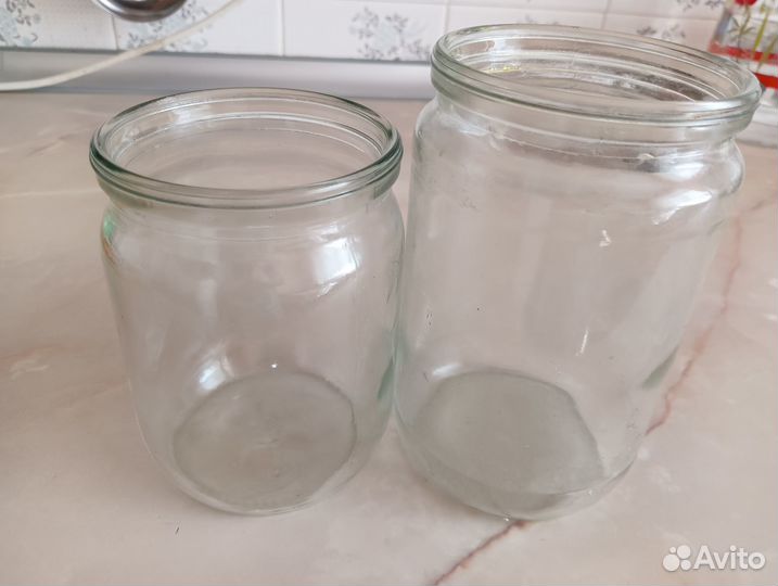 Стеклобанки 0.5л и 0.7л