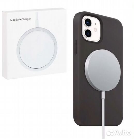 Беспроводное зарядное устройство MagSafe copy PE