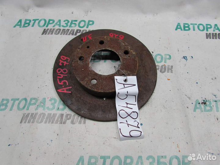 Диск тормозной задний для Mazda 626 4 1992-1997г