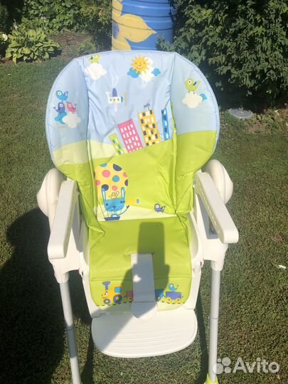 Детский стул-столик для кормления Chicco polly