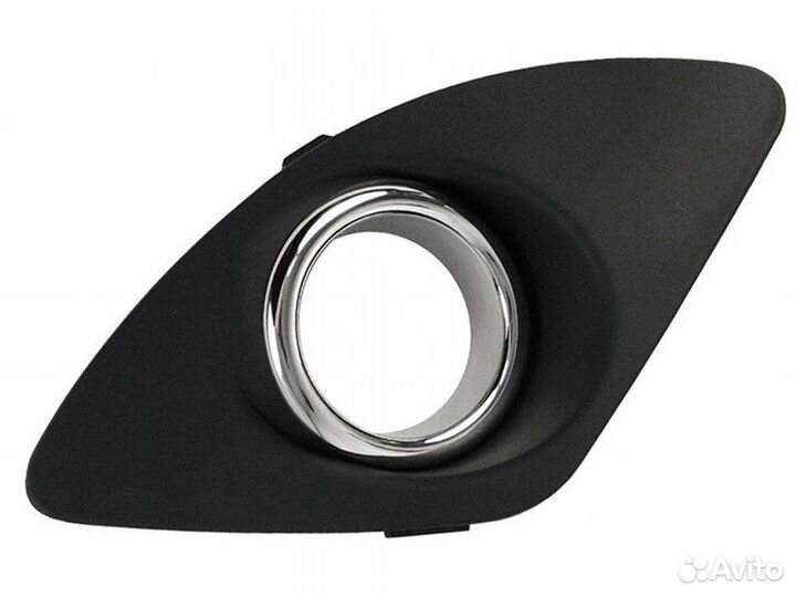 Оправа птф KIA ceed 07-10 LH хром обод