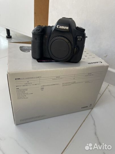 Зеркальный фотоаппарат canon 6d Body