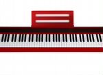 Цифровое фортепиано Nux npk-10 red + стойка